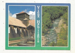 Cp , Guadeloupe , Vieux Habitants ,église Et Rivière ,multivues ,church And River ,vierge , Images CARAIBES - Altri & Non Classificati