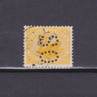 WESTERN AUSTRALIA 1902, SG# 118, 2d Yellow, Wmk V Over Crown, Perfin, Swan, Used - Usados