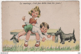 Illustrateur JANSER - Le Mariage, C'est Pas Drôle Tous Les Jours! - Janser