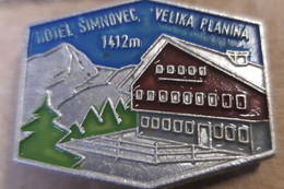 VELIKA PLANINA Hotel Simnovec 1412m Mountain Lodge Cottage Mountain Alpinism, Mountaineering,  Slovenia Pin - Alpinism, Mountaineering
