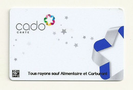 CARTE CADO 150 EURO  VIDE - Gift Cards