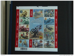 België Belgique 2004 Motorcross Belgian International Sport Motocross Champions 3334-3345 BL 117 Yv 3321-3332 MNH ** - 2002-… (€)