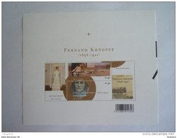 België Belgique 2004 Fernand Khnopff Symbolisme Tableau Schilderij Feuillet BL 107 3229-3232 Yv Bloc 98 3216-3219 MNH ** - 2002-… (€)