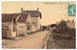 N°10137 -cpa Saint Fargeau -rue De La Gare- - Saint Fargeau Ponthierry