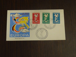 Luxembourg 1958 Europa Cept FDC VF - 1958