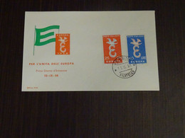 Italy 1959 Europa Cept FDC VF - 1959