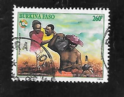 TIMBRES OBLITERES  DU BURKINA DE  1999 N° MICHEL 1622 - Burkina Faso (1984-...)