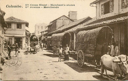 ASIE  SRI LANKA  COLOMBO  4 Eme Avenue Marchands - Sri Lanka (Ceylon)
