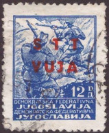 Trieste 1949 STT-VUJA  SaN°14 (o) Vedere Scansione - Used