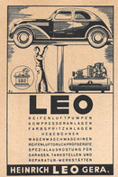 Heinrich LEO Gera - Dim. +/- 1/4 A4 - Advertising