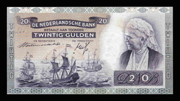 Holanda Netherlands 20 Gulden 1941 Pick 54 SC- AUNC - 20 Florín Holandés (gulden)