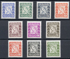 MARTINIQUE < TAXE N° 27 à 36 ⭐⭐ Neuf Luxe - MNH ⭐⭐ - Timbres-taxe