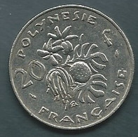 Coin   Polynésie Française. 20 Francs 1983, En Nickel  Pic 7708 - Frans-Polynesië