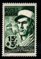 Algerie - Algeria 1954 Yvert 310, In Profit Of Foreign Legion, Military  - MNH - Neufs