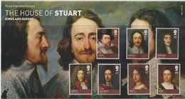 United Kingdom Mi 2910-2916 The Age Of The Stuart - Cachet Cover - Kensington Palace - Kings - Queen 2010 ** - 2001-2010 Dezimalausgaben