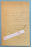 ● L.A.S Eugène LAMI Peintre & Décorateur à Octave Feuillet - Madame De Maintenon - Cardinal De Retz - Lettre Autographe - Pittori E Scultori