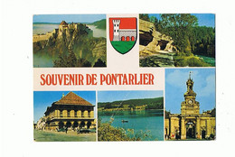 25  - PONTARLIER - Souvenir De Pontarlier - Multivues - 386 - Pontarlier