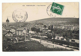 25  - PONTARLIER - Vue Générale - 392 - Pontarlier