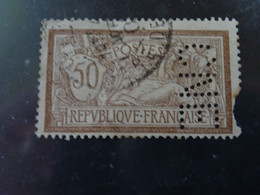 Perforé Merson FRANCE  Abimé - Used Stamps