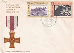 Thème Militaria - Pologne - Enveloppe - Militaria