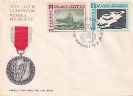 Thème Militaria - Pologne - Enveloppe - Militaria