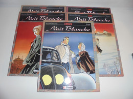 LOT EO NUIT BLANCHE TOMES 1/2/3/4/5/ TBE - Paquete De Libros