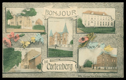 * Bonjour De CORTENBERG - KORTENBERG - Gendarmerie - Chateau - Multivues - Edit. VAN TRICHT SANDYCK - L. COLLIN - Kortenberg