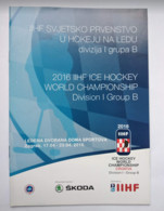 Hockey-World Championship 2016 Official Program Div.I, Group B-Great Britain,Lithuania,Croatia,Estonia,Romania,Ukraine - Libri