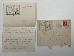 Correspondance Jules Robuchon Et Pierre Corneille De La Mothe Saint Heraye - Historische Dokumente