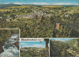 D-54531 Manderscheid (Eifel) Mit Ober - Und Niederburg - Nice Stamp (Berlin 60er Jahre) - Manderscheid