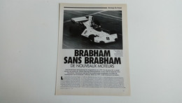 Coupure De Presse Brabham Sans Brabham - Automobile - F1