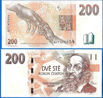 Republique Tcheque 200 Couronnes 2018 NEUF UNC Que Prix + Port Korun Czech Republic Ceska Paypal Bitcoin Crypto OK - Tschechien