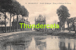 CPA GERAARDSBERGEN GRAMMONT VIEILLE MONTAGNE ETANG ET CHATEAU DE CLERCQ - Geraardsbergen