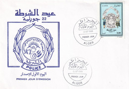 Thème Militaria - Police - Algérie - Enveloppe - Militaria