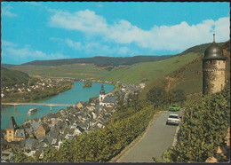 D-56856 Zell An Der Mosel - Brücke - Weinberg - Cars - VW Golf - Zell