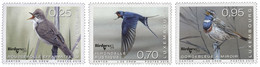 Timbre Privé / Privézegel** - Luxembourg - Birdpex 8  - Hirondelle Rustique - Gorge-bleu - Rousserolle Effarvatte - Rondini
