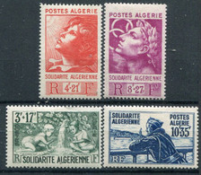 Algérie       249/252 * - Ungebraucht