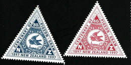1997 Pigeo Gram Michel NZ 1604 - 1605 Stamp Number NZ 1435 - 1436 Yvert Et Tellier NZ 1524 - 1525 Xx MNH - Unused Stamps