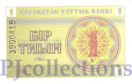 KAZAKHSTAN 1 TYIN 1993 PICK 1d UNC - Kazakhstan