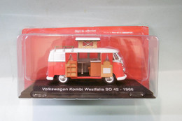 Hachette / Ixo - VW VOLKSWAGEN Kombi Westfalia Camping SO 42 1966 Rouge Neuf NBO 1/43 - Ixo
