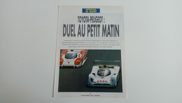 Coupure De Presse Spécial Le Mans 1992 - Sonstige & Ohne Zuordnung