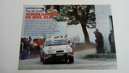 Coupure De Presse Championnat Du Monde - Tour De Corse 1988 - Sonstige & Ohne Zuordnung