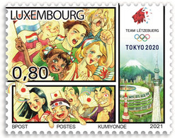 Luxembourg** - Jeux Olympiques D'été De Tokyo/Olympische Zomerspelen Tokio/Olympische Sommerspiele In Tokio 2020 - Estate 2020 : Tokio