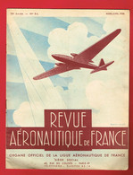 1 REVUE 1938 N° 3-4  Revue Aéronautique De France ... Aviation ... Avion... - AeroAirplanes