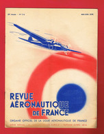 1 REVUE 1939 N° 5-6  Revue Aéronautique De France ... Aviation ... Avion... - AeroAirplanes