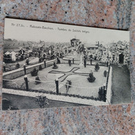 Cpa Rabosée-barchon Tombes De Soldats Belges - Wanze