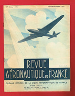 1 REVUE 1937 N° 4  Revue Aéronautique De France ... Aviation ... Avion... - AeroAirplanes