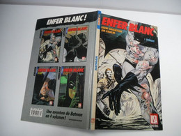 Batman Enfer Blanc N° 12 Glenat Epreuve 1 Wrightson Jim Starlin - Batman