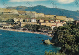 CARTOLINA  PORTOFERRAIO,LIVORNO,TOSCANA,ISOLA D"ELBA,SPIAGGIA DELLA GHIAIE,VACANZA,BARCHE,BELLA ITALIA,VIAGGIATA 1970 - Livorno