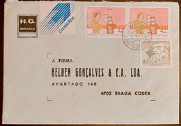 PORTUGAL - Cover 1.2.1994 - Cancel Castelo Branco - Stamps Instrumentos Náuticos + Navegadores 42$00 - H.G. Braga - Lettres & Documents